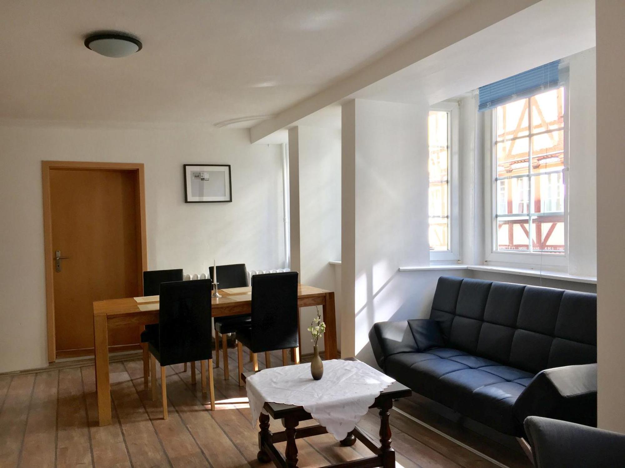 Drei-Fluesse Ferienwohnung Ганн. Мюнден Экстерьер фото